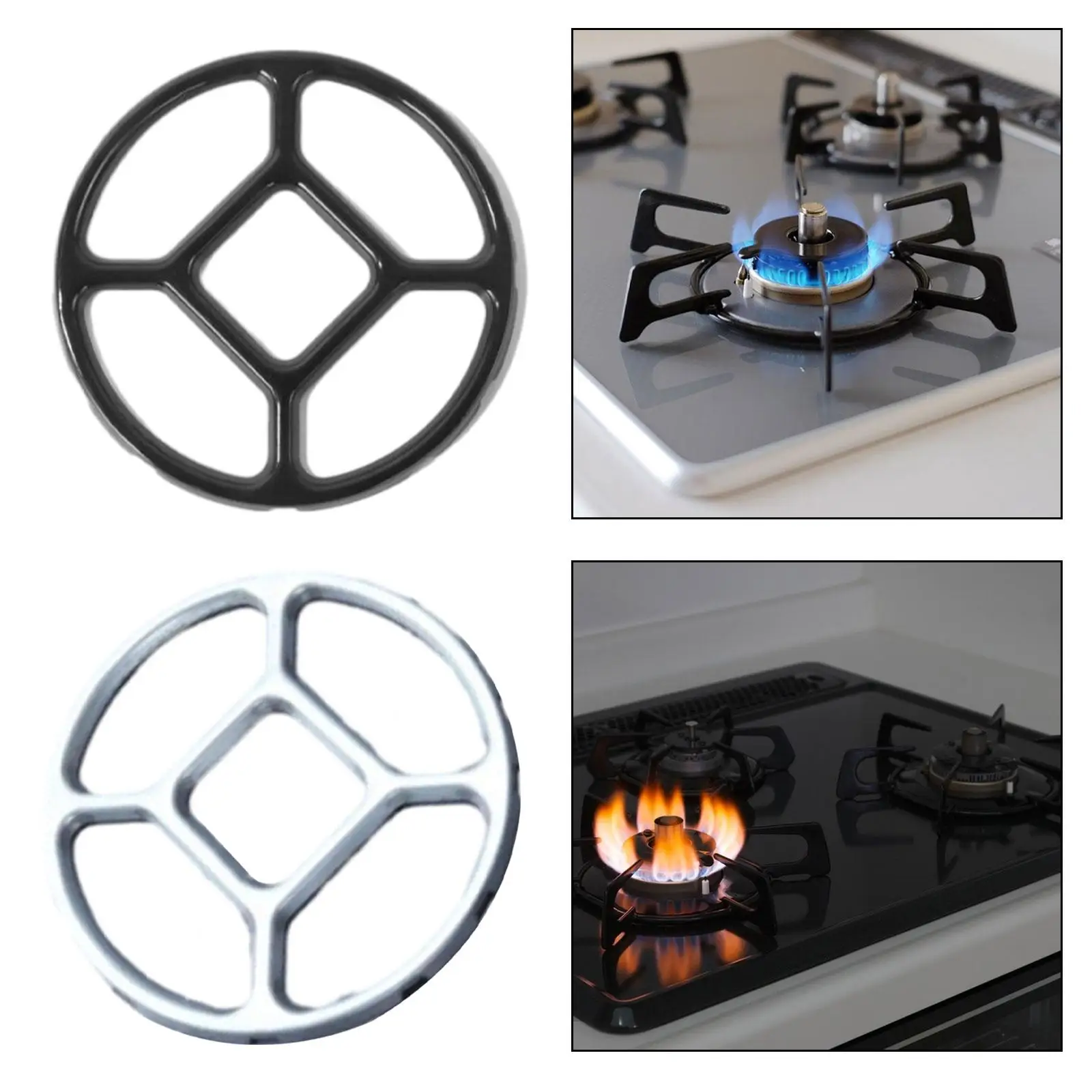 Gas Cooker Wok Support Rings Gas Rings Reducer for Pot Tea Kettles Cooking