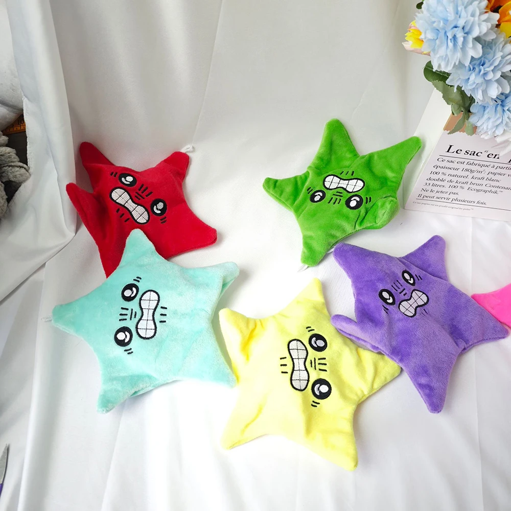 Adorable Star Pendant Plush Toy, Chiikawa Meteor Plush Doll, Cute Five-Pointed Star Stuffed Toy