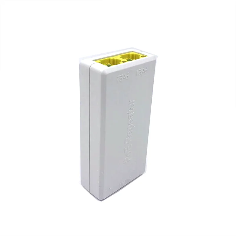 مائة ميغابيت 2 ميناء POE موسع ، IEEE 802.3af/at PoE + Standard ، 10/100Mbps ، POE مكرر 100 متر (328 قدم) ، موسع