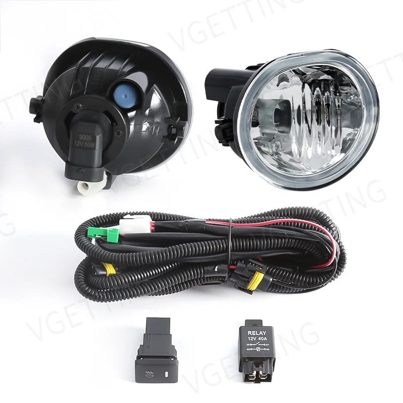Światło do toyoty Matrix Pontiac Vibe 2003 2004 2005 2006 2007 2008 światła przeciwmgielne przezroczyste soczewki zderzak reflektory jazdy w lewo/w prawo — zdjęcie 2