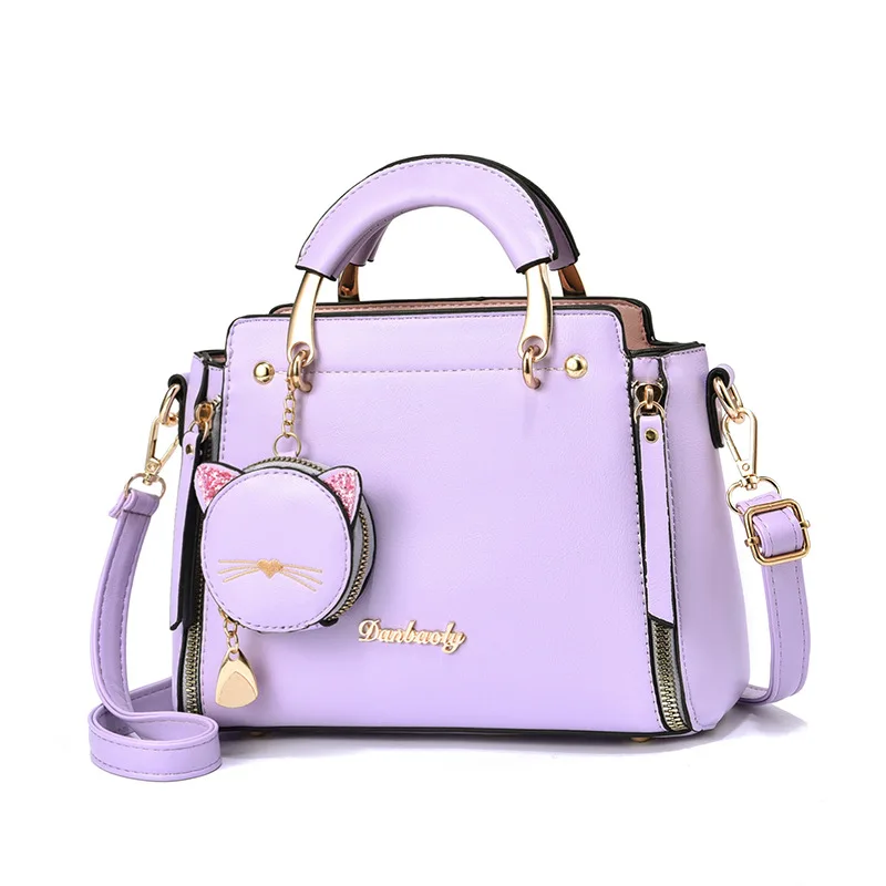 Bolso bandolera mujer – Monedero gato con funda auriculares - imagen 2