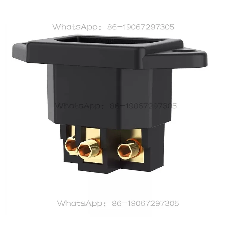 Pure Copper Gold-plated Rhodium-plated, Machine Tailstock, Fever CD Gall Machine Power Amplifier AC Power Socket