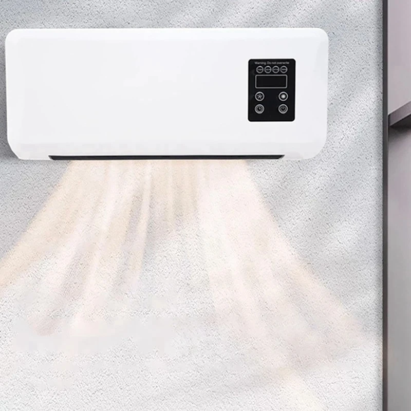 

Heater Household Bathroom Heater Wall-Mounted Electric Heater US PlugJAS