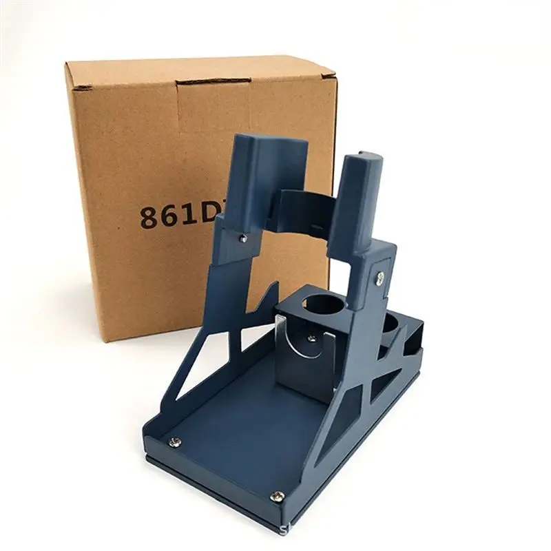 ABIY Brand New QUICK 861DW/855/857DW/957DW Hot Air Rework Station Handle Frame Bracket 861DW Wind Gun Handle Seat Parts view 6