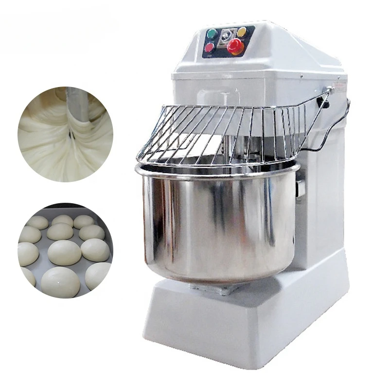 Manufacturer 60L Bakery Mixing 25kg Electric Mixer Spiral Dough Kneading Mixer Machine