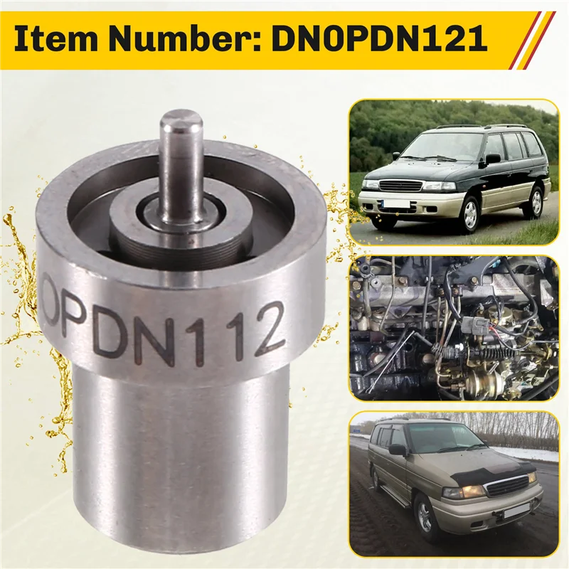 

A03Z-4PCS DN0PDN121 Diesel Engine Injector Nozzles Set 105007-1210 Fuel Injection Atomizer For Mazda Spray DNOPDN121