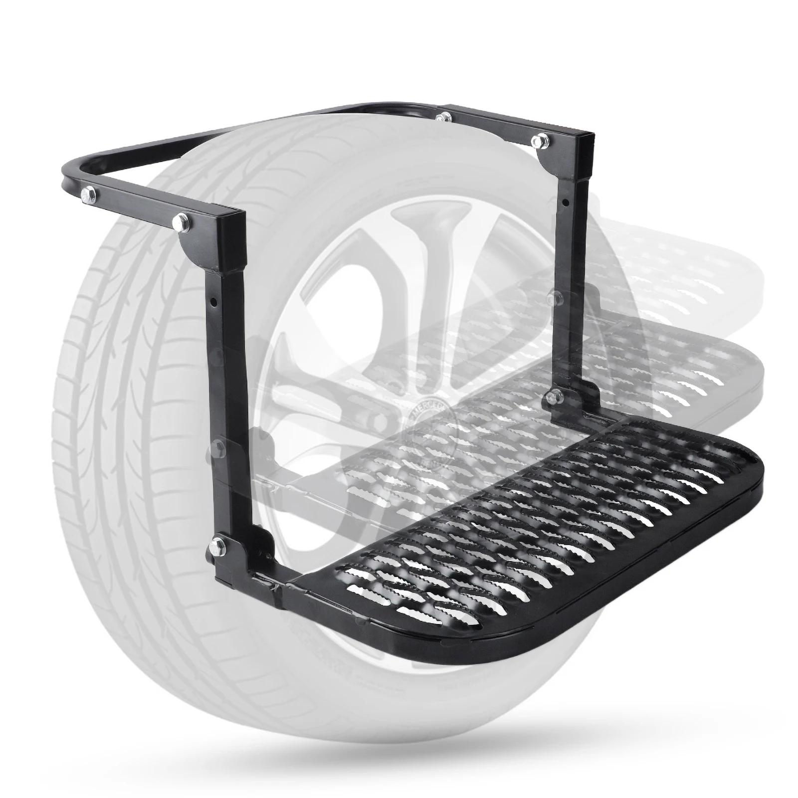 車のホイール用のユニバーサルおよび調整可能なホイールキャッパートラックsuvmpv折りたたみ式階段用のはしご頑丈