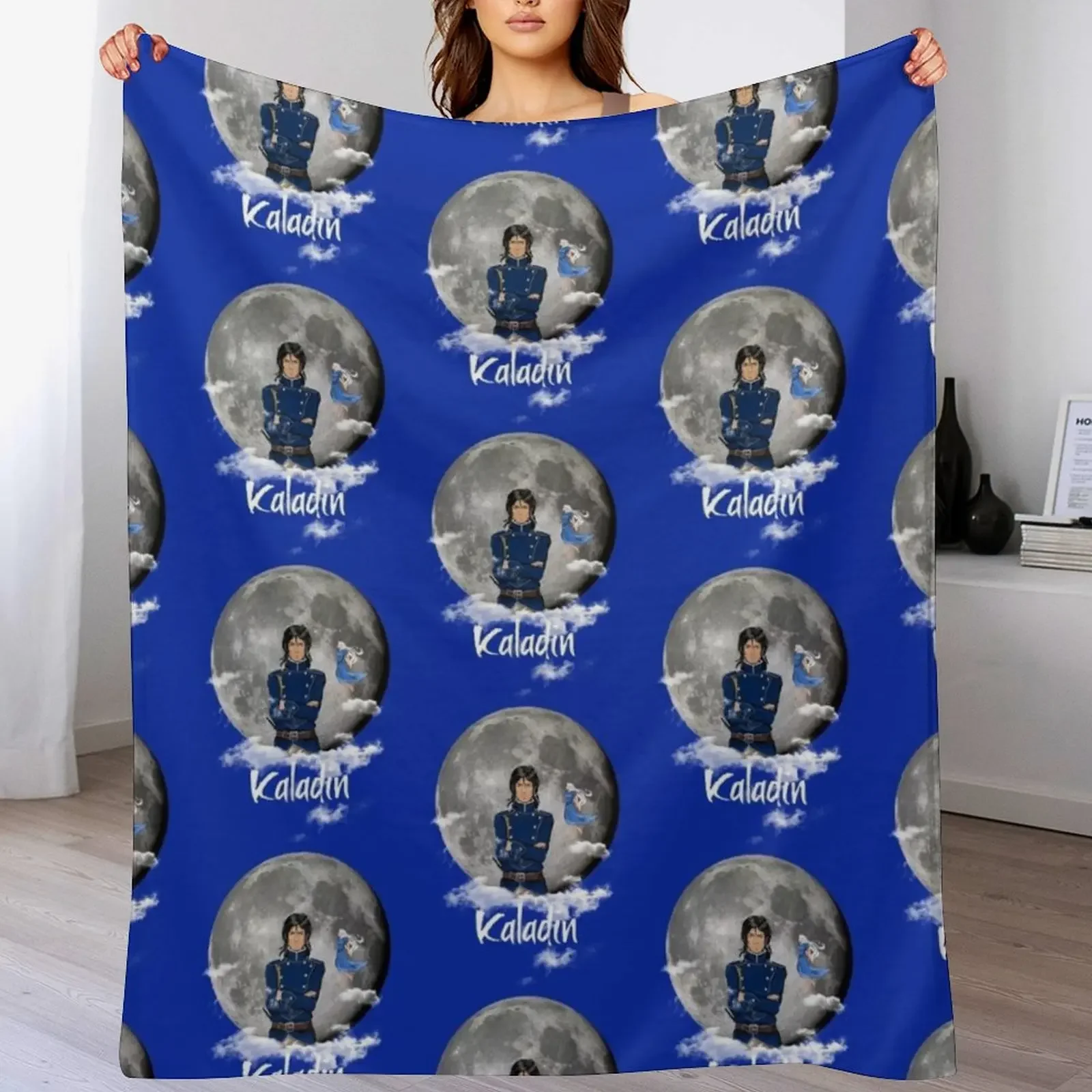 

Kaladin stormlight Throw Blanket warm winter halloween Loose Luxury Throw Blankets