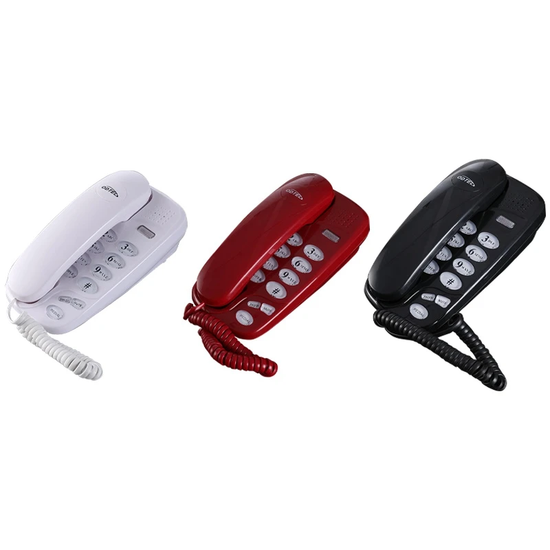 KXT-580 Big Button Corded Phone Wall-Mounted Telephones Machine Support Wall Mount Or Desk Phone