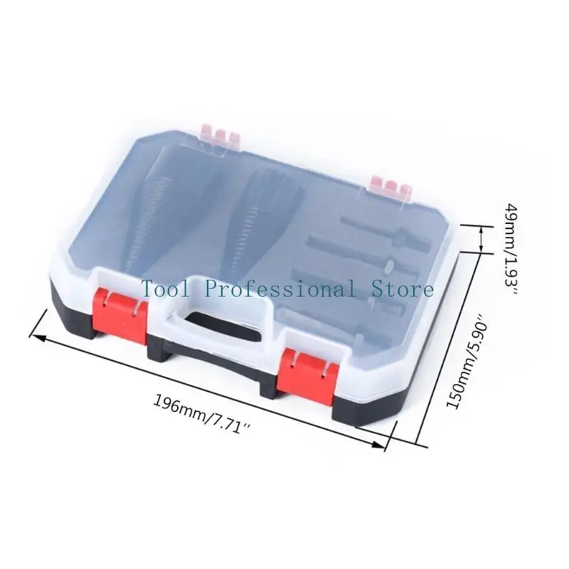 57QF الثقيلة المسمار الحفر الكهربائية مخروط سائق مقبض مربع مقبض دائري عرافة عرقوب الخشب تقسيم السجلات بت الحفر 32-42 مللي متر