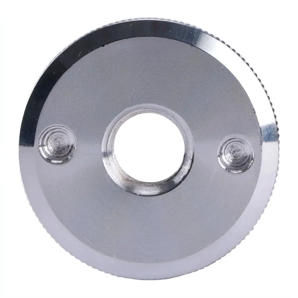 For For Yihuan M14 Threaded Grinder Lock Plate Quick Change Flange Nut Chrome Steel Accessory Power Tool Component