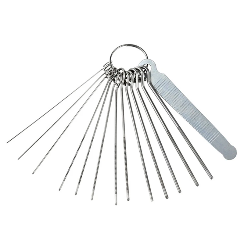 

Guitar Bridge Saddles Nut Files Professional Guitar Nut Slotting File Easy to Use