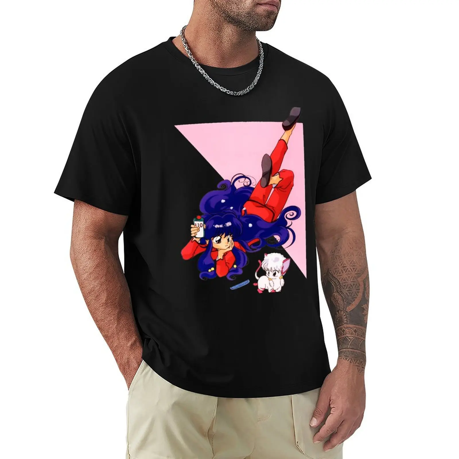 Ranma ? Shampoo v3 T-Shirt cotton t shirt pack T-Shirt
