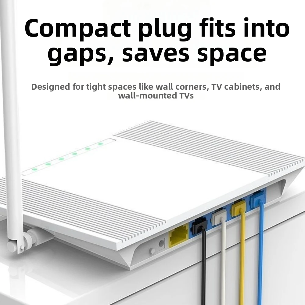 10pcs New 10Gbps CAT6a Ethernet Cable 28AWG Super Light LAN Network Cord 550MHz Slim High-Speed Internet Cable PC Connection