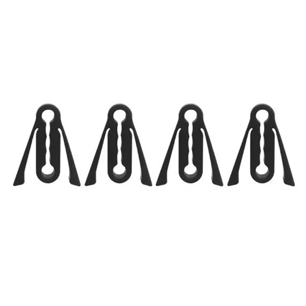 4Pcs Silicone Car Door Lock Sound Deadener Buffer Soundproofing Seal Door Lock Cover Sound Reduction Shock Absorption