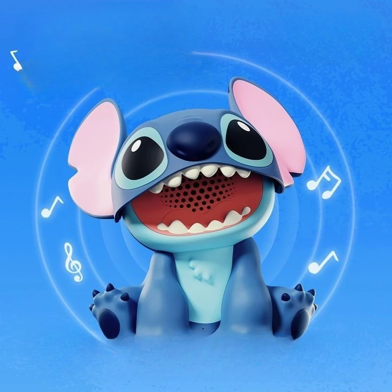 Disney Stitch draadloze Bluetooth-luidspreker decoratie anime karakter paar verjaardagscadeau draadloze Bluetooth-luidspreker met hoog volume