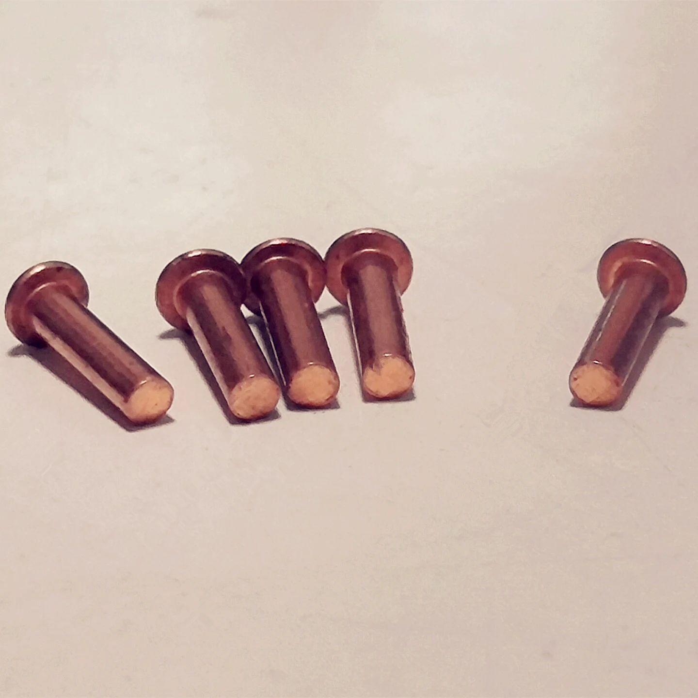 10pcs Red Copper Solid Cam Rivets For Zippo Kerosene Lighter Fix Pendulum DIY Repair Service Replacement Parts Inner Accessories