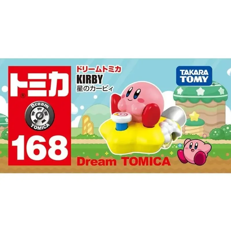 

TAKARA TOMY Dream Card, модель автомобиля из сплава, мультяшный орнамент автомобиля, звезда Кирби, детская игрушка