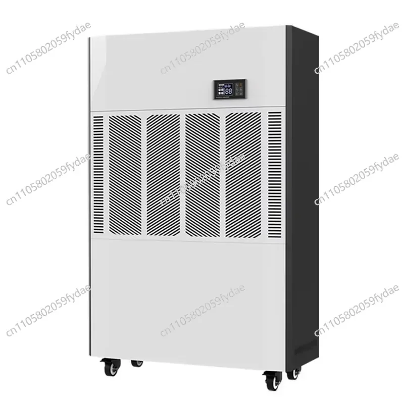 New 480L/D Large Capacity Industrial Dehumidifier Pulley Mobile Intelligent Control Air Purifier Dryer