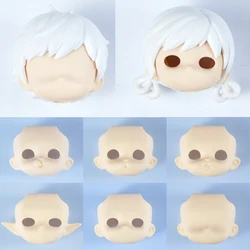 Milky White YMY Doll Replacement Head Face GSC Face Eye OB11 Elf Ear Cat Face Accessories For Obitsu 11, P9, Penny, Nendoroids