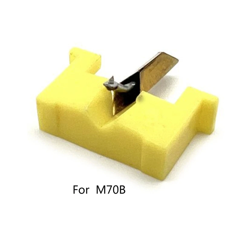 R91A Grammophon Aluminiumstab Phonograph Stylus Schallplattenpatronen Nadel für M70B N70B N72B M70EJ M110E ME910EJ usw