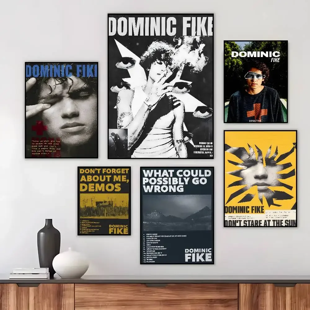 D-Dominic singer F-Fike poster Art HD canvas advanced aesthetic Printing Paper Wall Art for Living Room Home Decor
