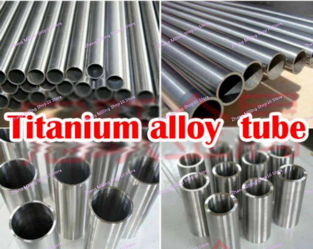 1 Stuk Titanium Buis 45 Mm (Od) X 1.5 Mm (T) X 50 Cm (L) Naadloze Ti Ronde Buizen