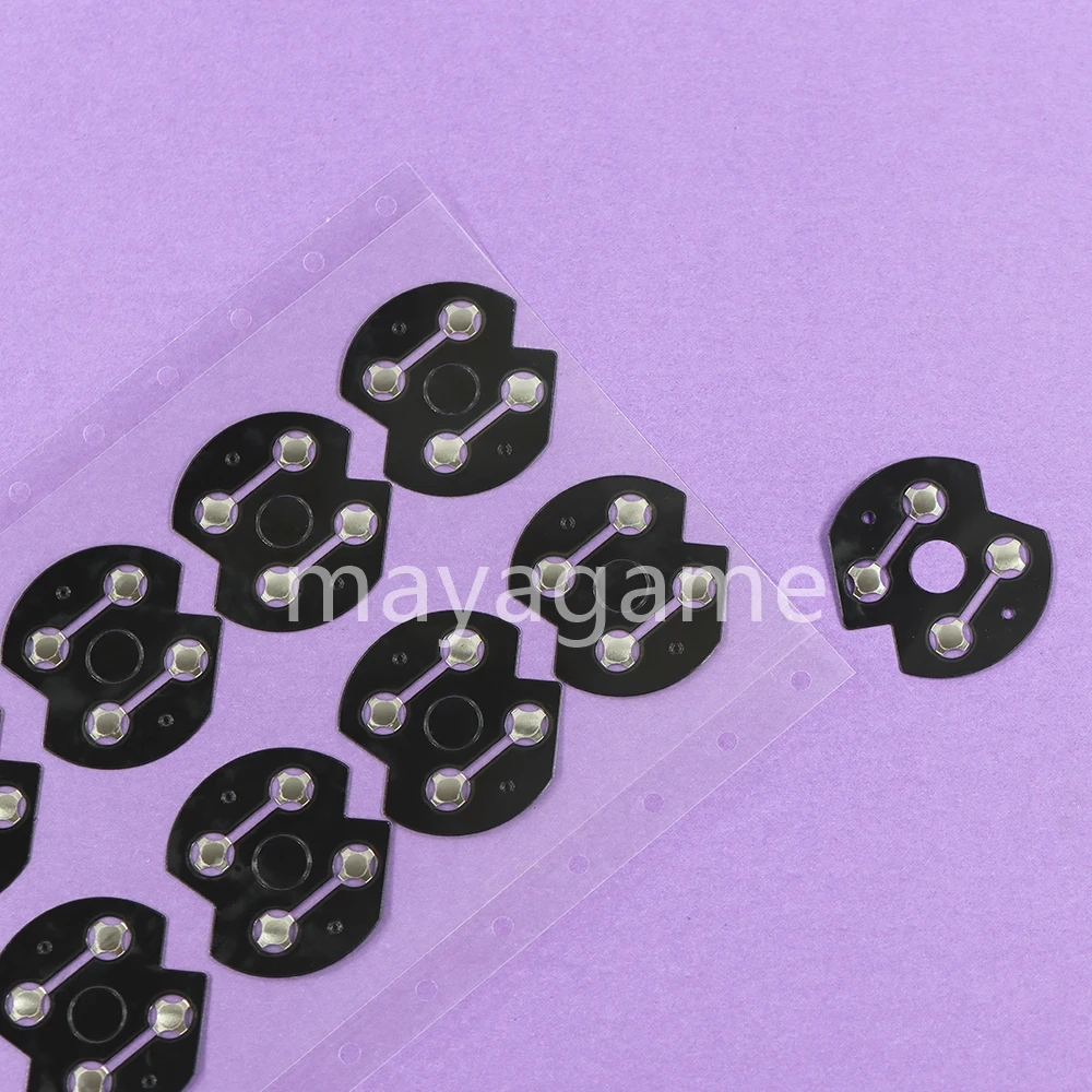 Pegatina de película conductora para mando de Xbox Series XSS XSX, 2 piezas, teclas cruzadas, d-pad, domo de Metal, placa PCB, botones