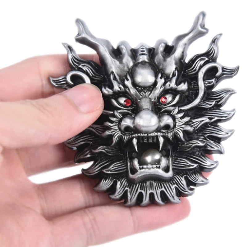 Mens Dragon Animal Metal Alloy Cowboy Cowgirl Fashion Punk Belt Buckle New