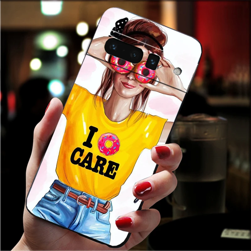 

Phone Case For Google Pixel 10 Pro XL 9 Pro XL 8 7 6 Pro 9A 8A 7A 6A Pixel 8 7 6 5 Christmas Princess Travel Girl