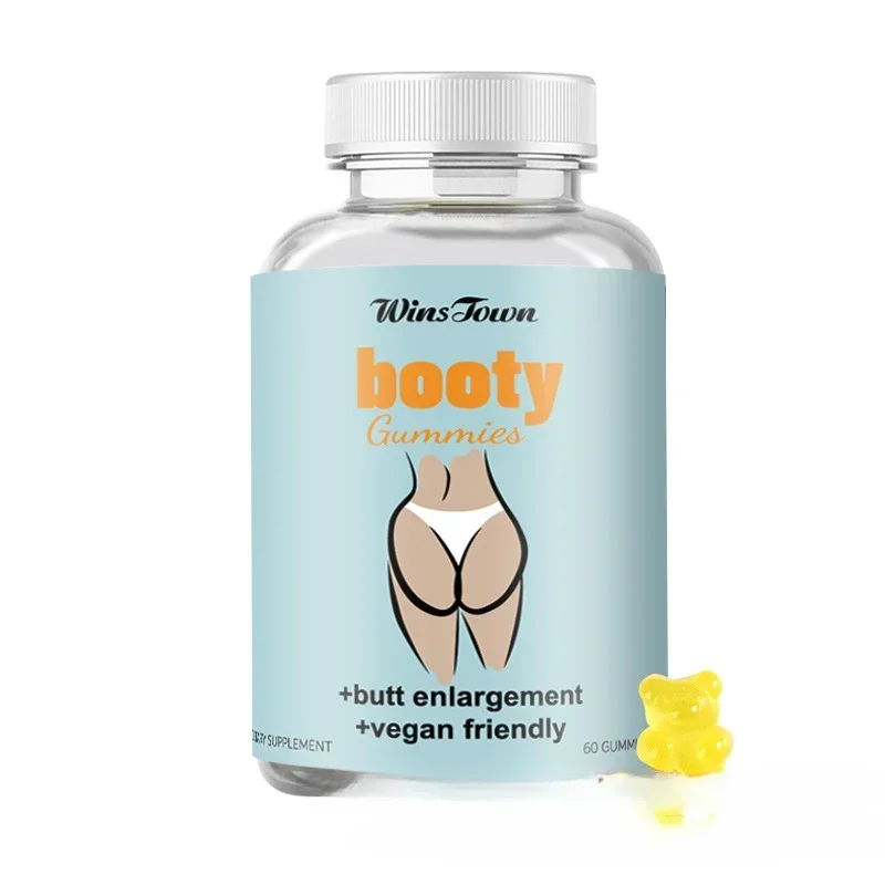 

60 Gummies Booty Gummies Smooth Beautiful Hip Tight Line Gummies Smooth And Beautiful Hip Lifting Elasticity Tight Line