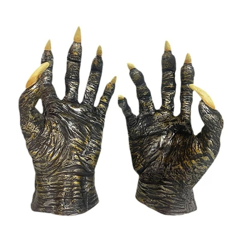 Gants Loup-Garou Réalistes en Latex – photo 4