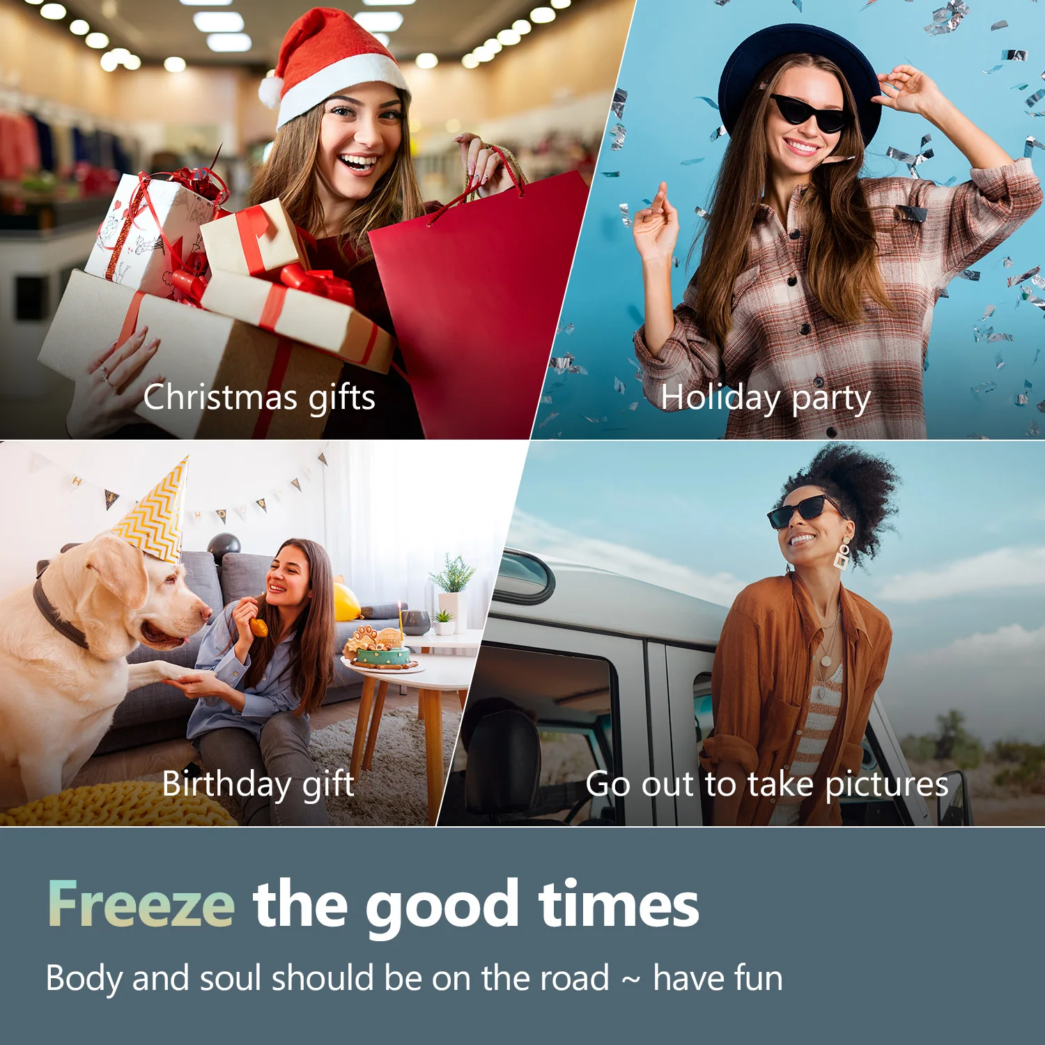 STUOGYUM 4K Digital Camera Autofocus Vlogging Camera HD 48MP with 2.8" Large Screen Entry-Level Kids Campus Mini Retro Cam #5