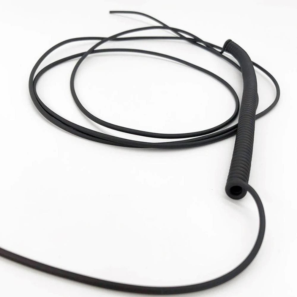 

Enamel Copper Spring Wire 2-Core Spiral Electirc Wire with Enamel Coating, Matte PU Finish, Ideal for Versatile Application