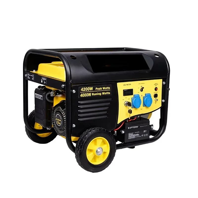 Hot-selling portable ultra-quiet inverter generator 5000W 5kW silent generator