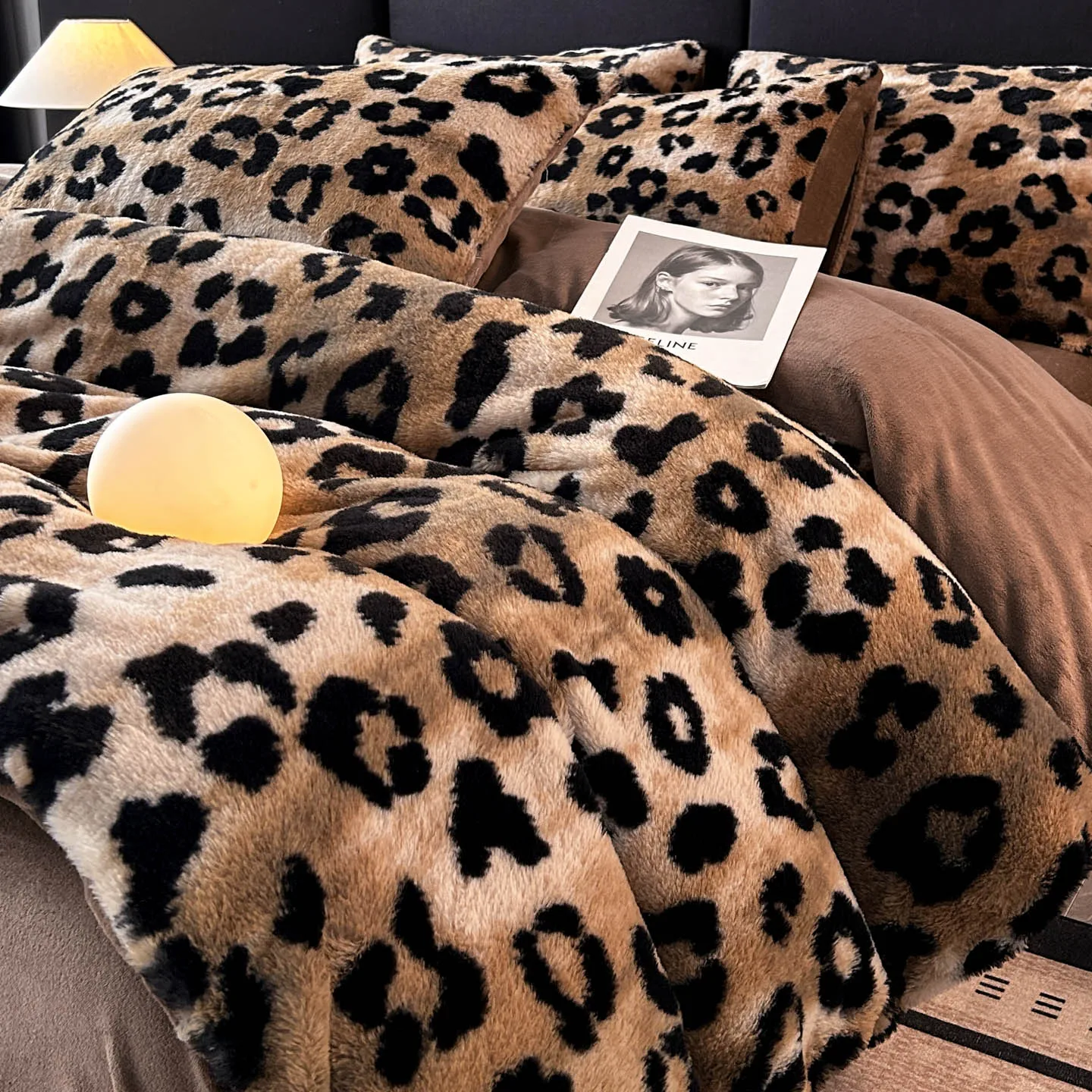 

Зимний фланелевой пододеяльник с принтом для зимних цветов, мягкий теплый сохраняющий тепло, пододеяльники, молочный бархат, кровать размера «king-size»