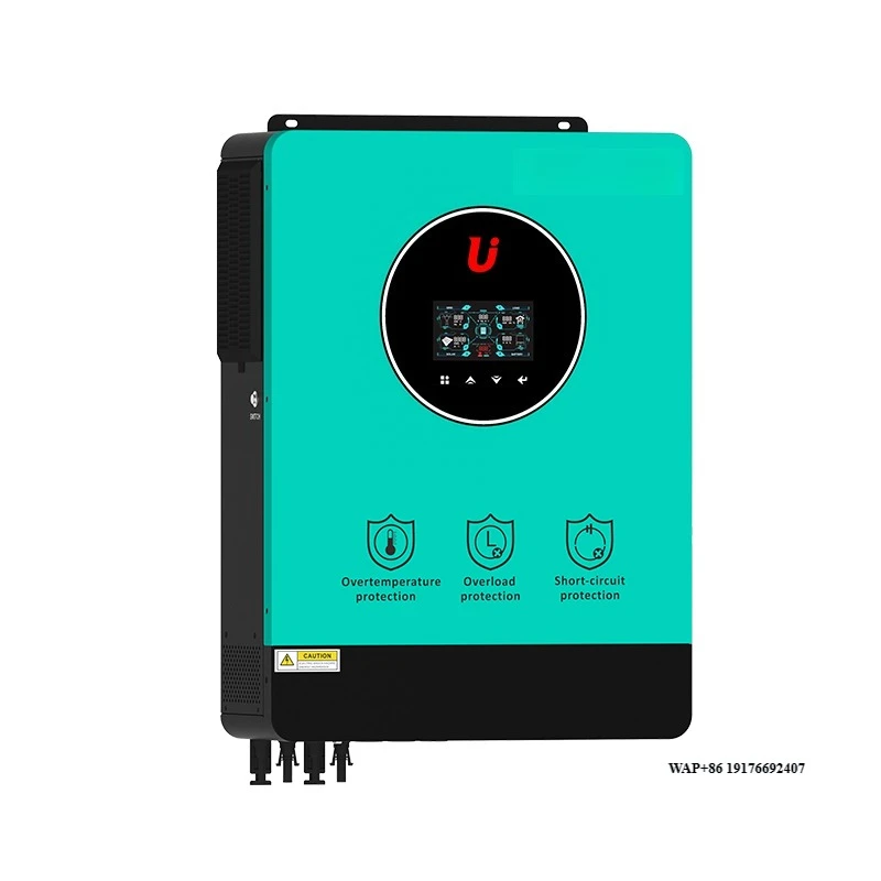 

Busbyr Hybrid Inverter MPPT 220/230/240VAC 10.2KW Pure Sine Wave Solar Inverter Hybrid Solar Inverter for Solar System