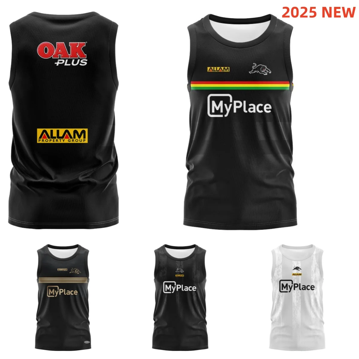 Penrith Panthers 2025 Home Singlet