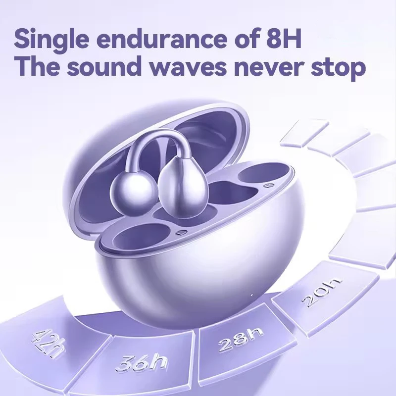 سوني 2025 سماعات لاسلكية جديدة سماعات الأذن مشبك الأذن بلوتوث 5.4 سماعات OWS مفتوحة العظام التوصيل كليب نوع سماعة رأس رياضية