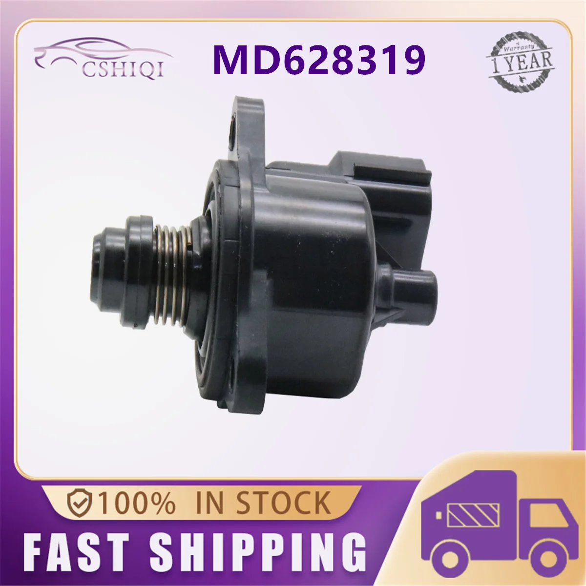 MD628319 For Mitsubishi Carisma Colt/Lancer Lancer Pajero Space Star 1995-2005 Idle Air Control Valve Car Spare Parts MD62 8319