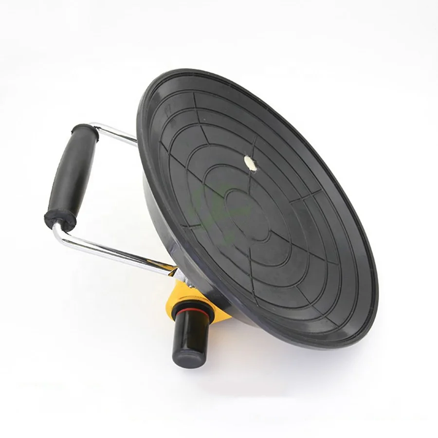 Multi-Use Tool Double Vacuum Suction Stone Tool Sucker for Marble Granite Glass Cup with Rubber