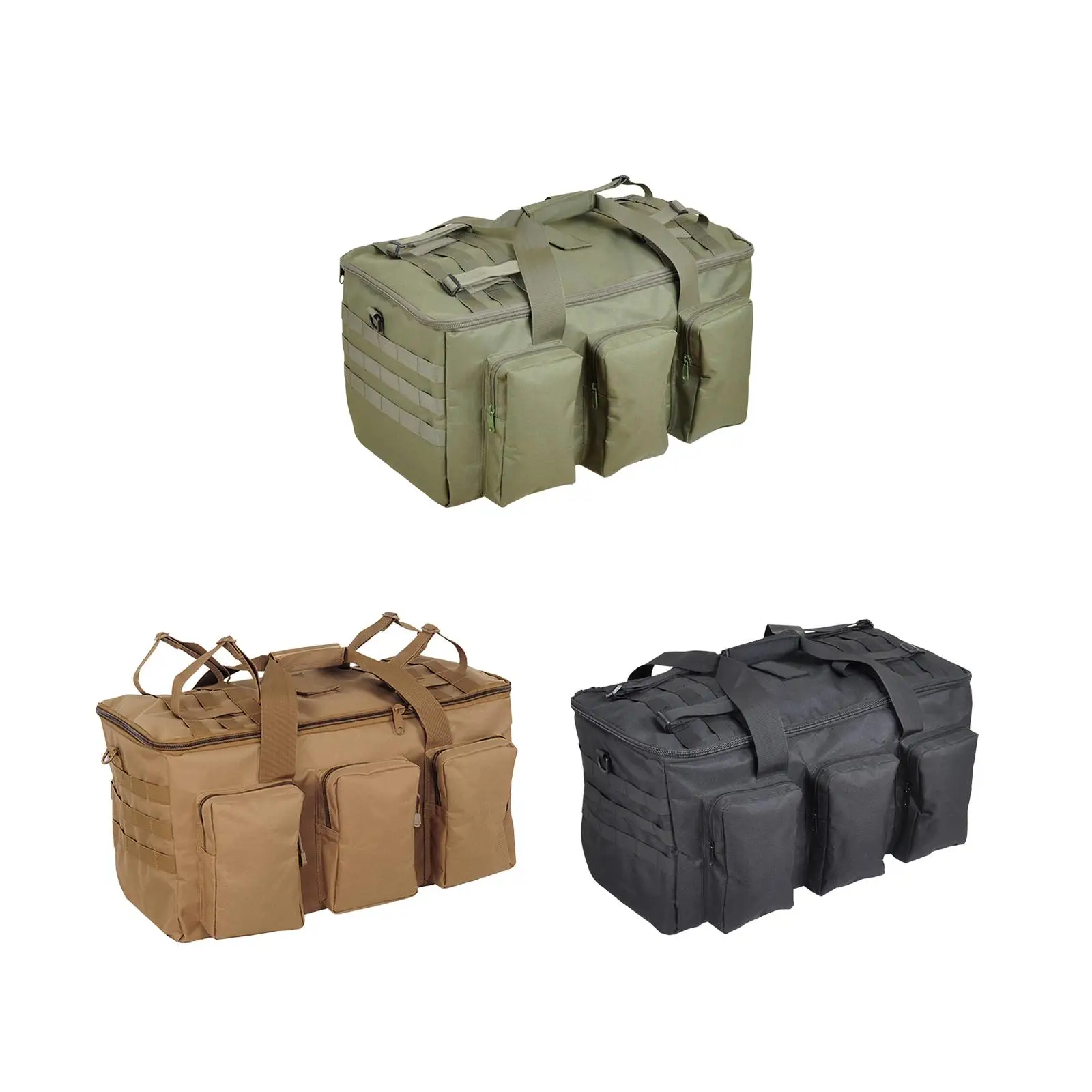 Camping Storage Bag Large Capacity Equipment Wear Resistant Organizer Portable Handbag for Travel Hiking Clothes Sports Picnic