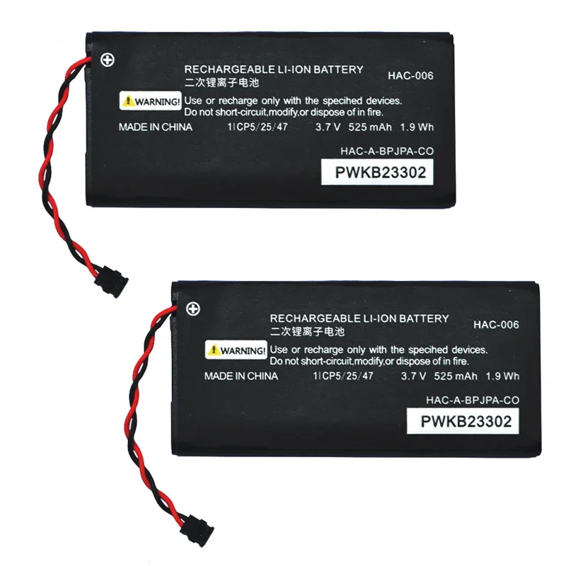 2 قطعة HAC-006 استبدال البطارية ل نينتندو سويتش NS Joy-Con تحكم HAC-015 HAC-016 HAC-A-JCL-C0 HAC-A-JCR-C0 بطاريات