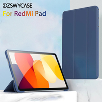Silicone Case For RedMi Pad 2 11inch, RedMi Pad SE 11, RedMi Pad SE 8.7 Foldable Case with Auto Sleep/Wake Cover