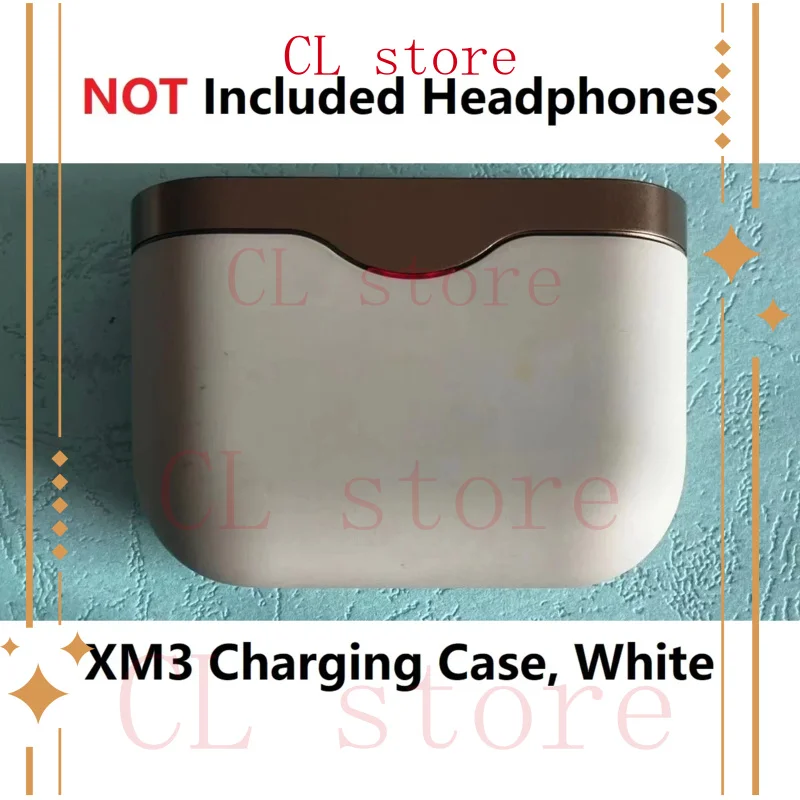 WF-1000XM3 Charging Case Replacement Headset WF 1000 XM3 Headphones Charger, 1000XM3 Battery Charge Cover, Black white