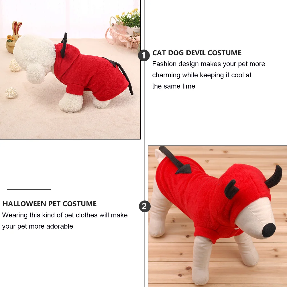 Pet Transformation Costume Dog Halloween Clothes Winter Decor Supplies Coat Men Apparel Face Mask Outfit Large