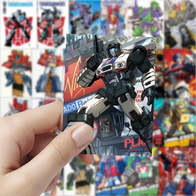 60PCS Transformers Stickers Optimus Prime Megatron Soundwave Bumblebee Notebook Mobile Phone Computer Toy Stickers Wholesale