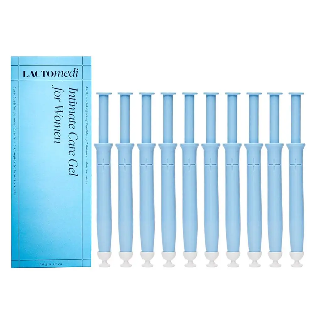 

10Pieces Intimate Care Gel For Women PH Balancing Feminine Wash Antibacterial & Moisturizing Refreshing Gel