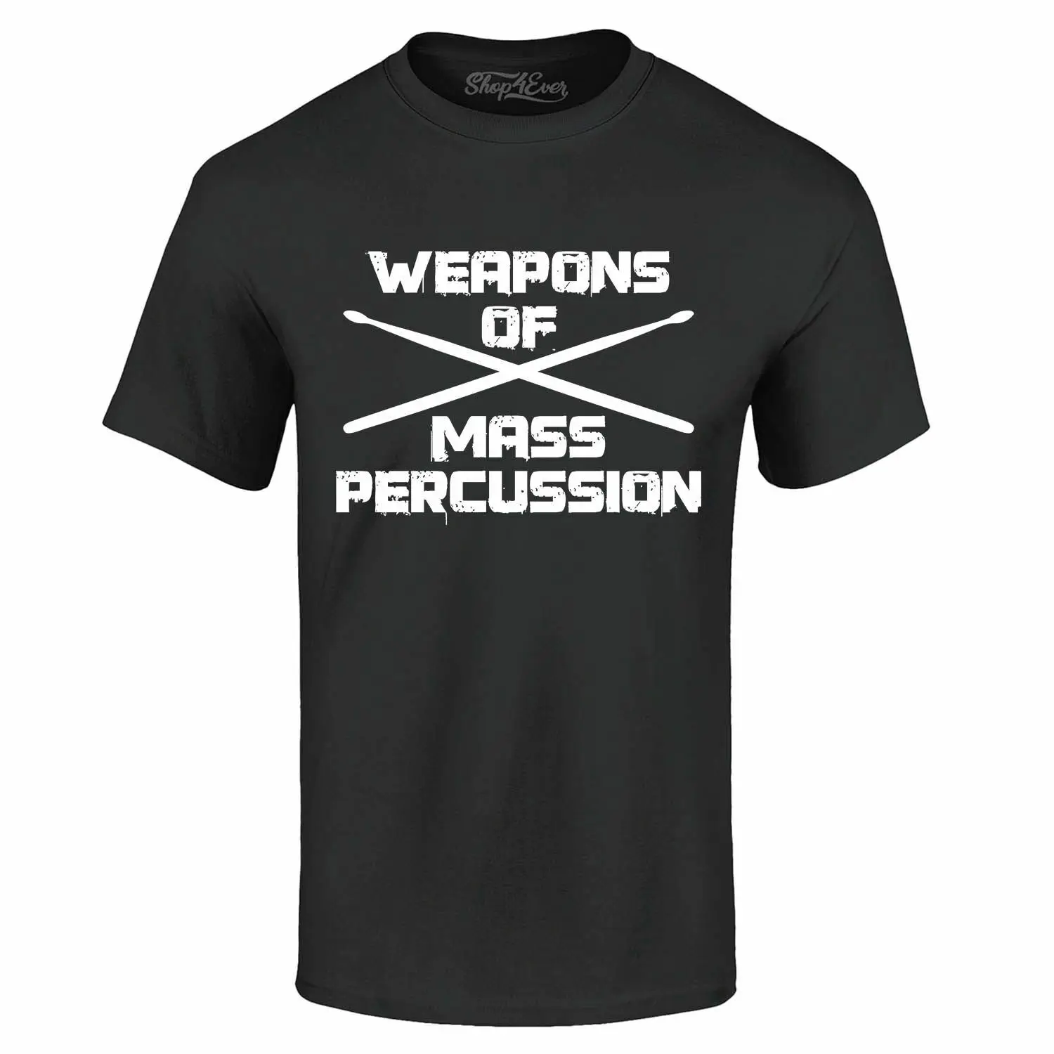 Weapons Of Mass Percussion T-shirt Funny Drummer Musician Shirts