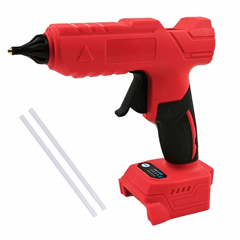 Máquina elétrica de cola quente para bateria de 18V para artesanato e ferramentas DIY (sem bateria)
